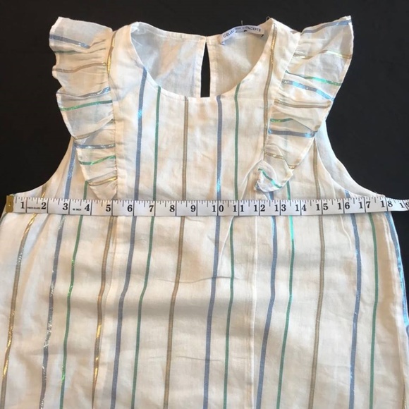 COLLECTIVE CONCEPTS SIZE S SLEEVELESS RUFFLE - Picture 8 of 8